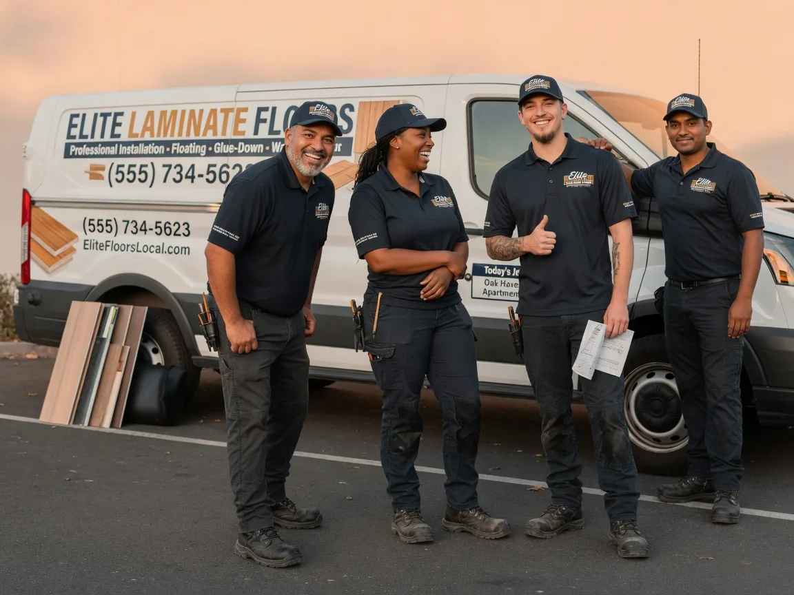 Laminate flooring installation company in Badger, CA